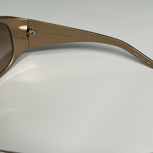 Fendi Brown FS440 Limited Edition Embellished Sunglasses - Picture 5 of 6